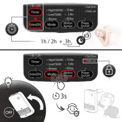 IRIS OHYAMA Woozoo, Chauffage D'appoint Compact / -Magasin TROTEC woozoo chauffage dappoint compact 13674076 37690916 1140x1140