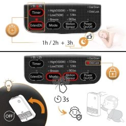 IRIS OHYAMA Woozoo, Chauffage D'appoint Compact / -Magasin TROTEC woozoo chauffage dappoint compact 13703928 37791736 1140x1140